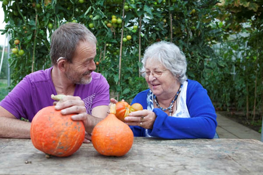 Woonlocatie De hagert  tuin